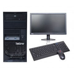 聯(lián)想（Lenovo） TS250 服務(wù)器 塔式服務(wù)器 服務(wù)器主機 E3-1225v6+19.5顯示器 8G內(nèi)存丨2x1T硬盤丨RAID1